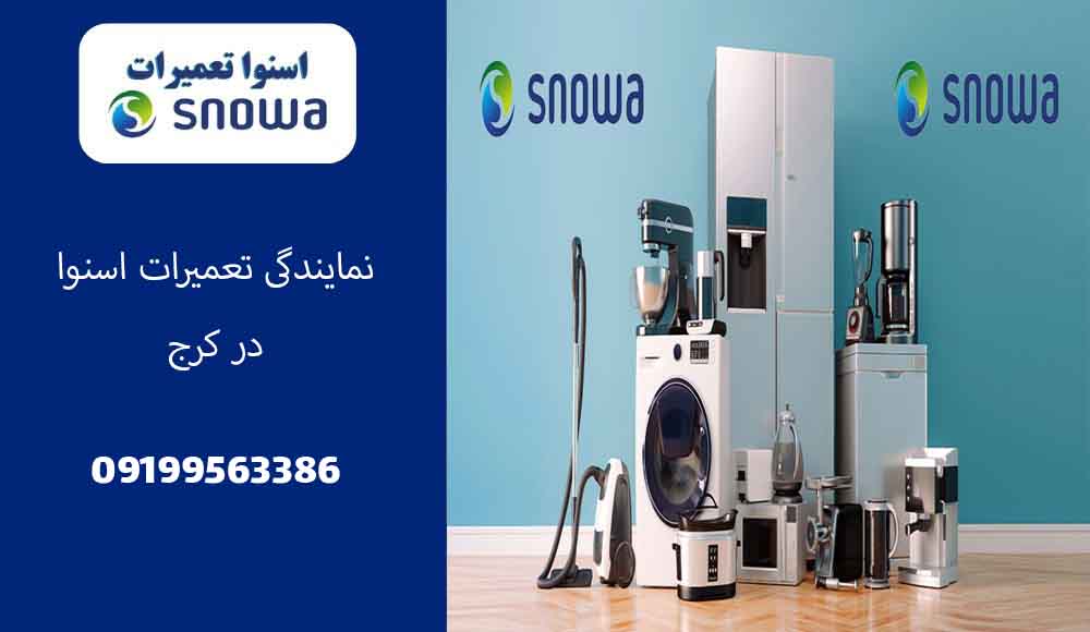 نمایندگی تعمیرات اسنوا در کرج