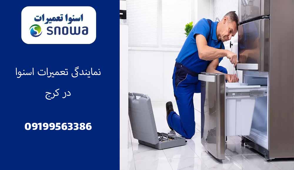 تعمیرگاه لباسشویی اسنوا در کرج